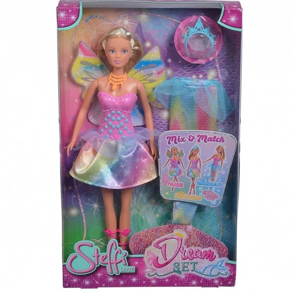 Steffi Love Dream 3in1 Fairy Princess Mermaid Doll